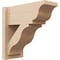 Ekena Millwork 7 1/2-in W x 16-in D x 16-in H Funston Trad Rough Cedar Woodgrain TimberThane Outlooker, Primed Tan OUTUR075X16X16FST04RCPR - alternate 1